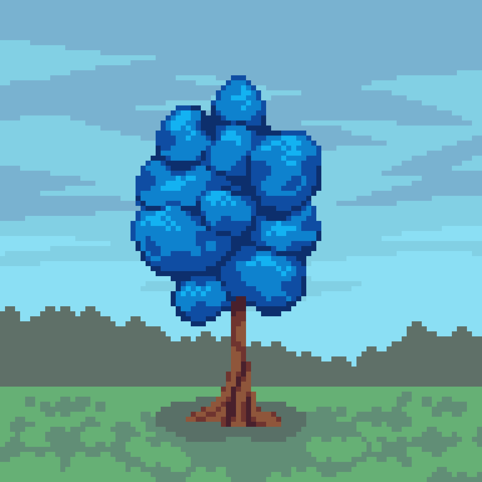 Blue
